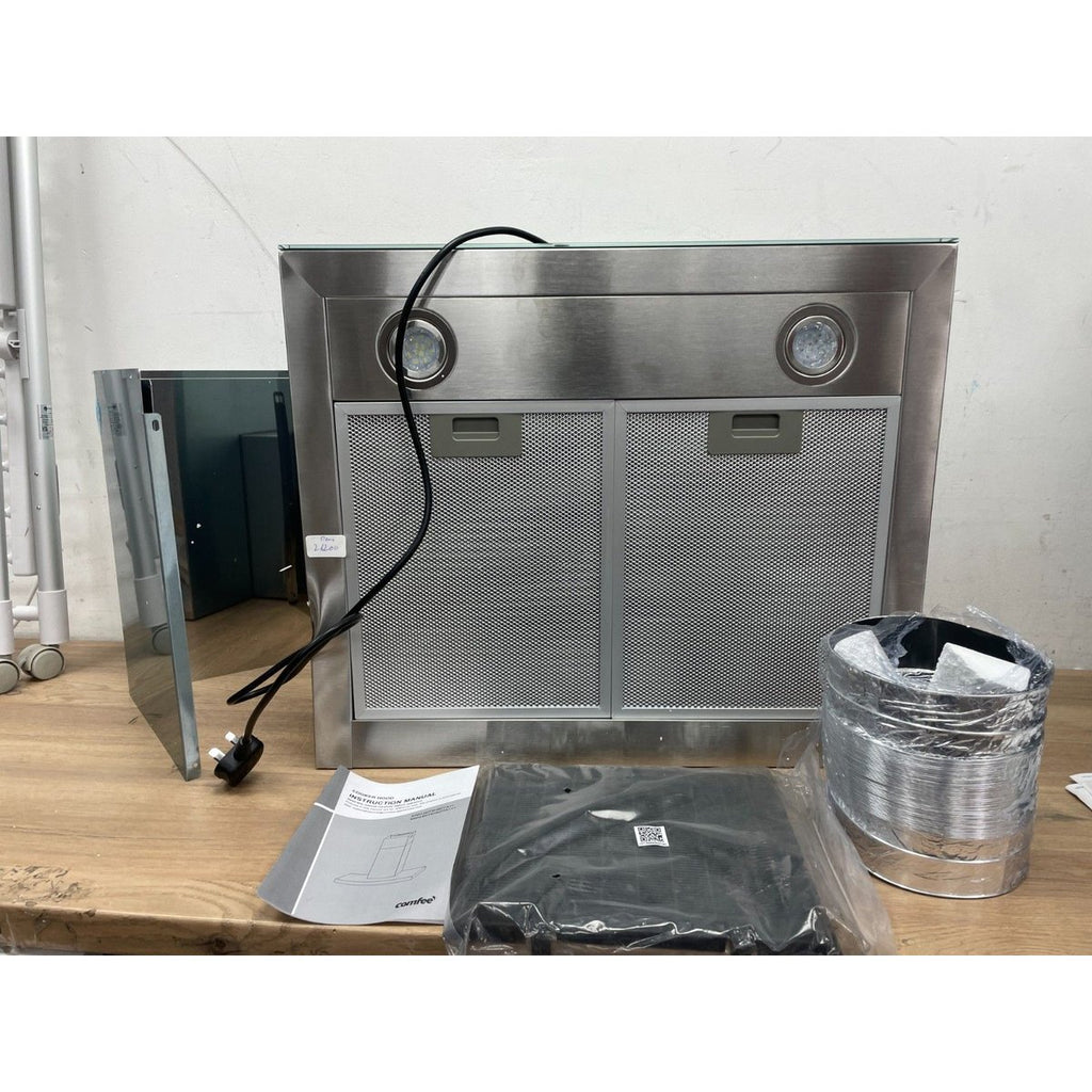 COMFEE' 60 cm Chimney Hood 60M77 Class A+++ Stainless Steel Extractor Hood with