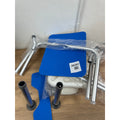 Shower Chair Bathroom Stool with Removable Backrest and Armrest