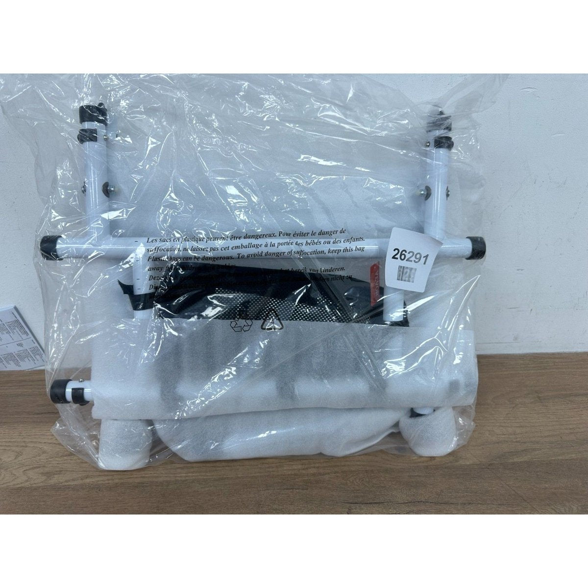 VEVOR Bed Assist Rail 180 Foldable 450 lbs Capacity w/ 4-Level Handle Support