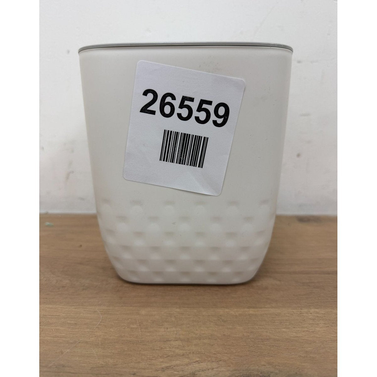 Home Recycling Plastic Rectangular Mini Portable Table Trash Can