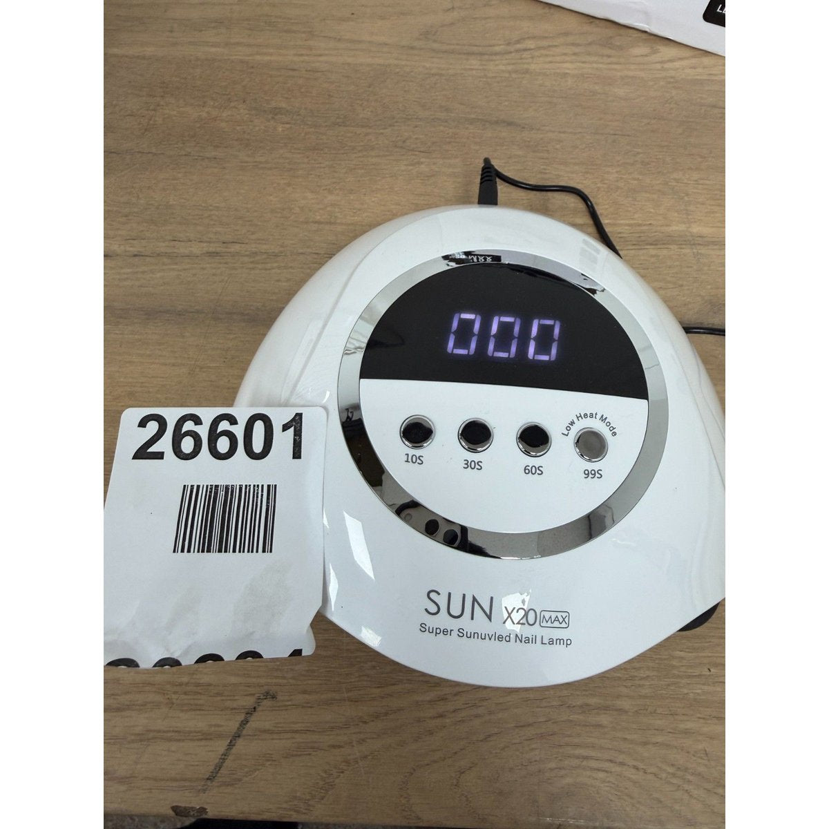 Sun X20 max nail lamp