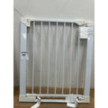 Safetots Self Closing Baby Safety Gate White Narrow