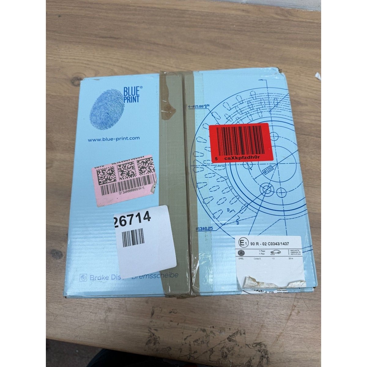 BluePrint 13317922 - Brake Disc