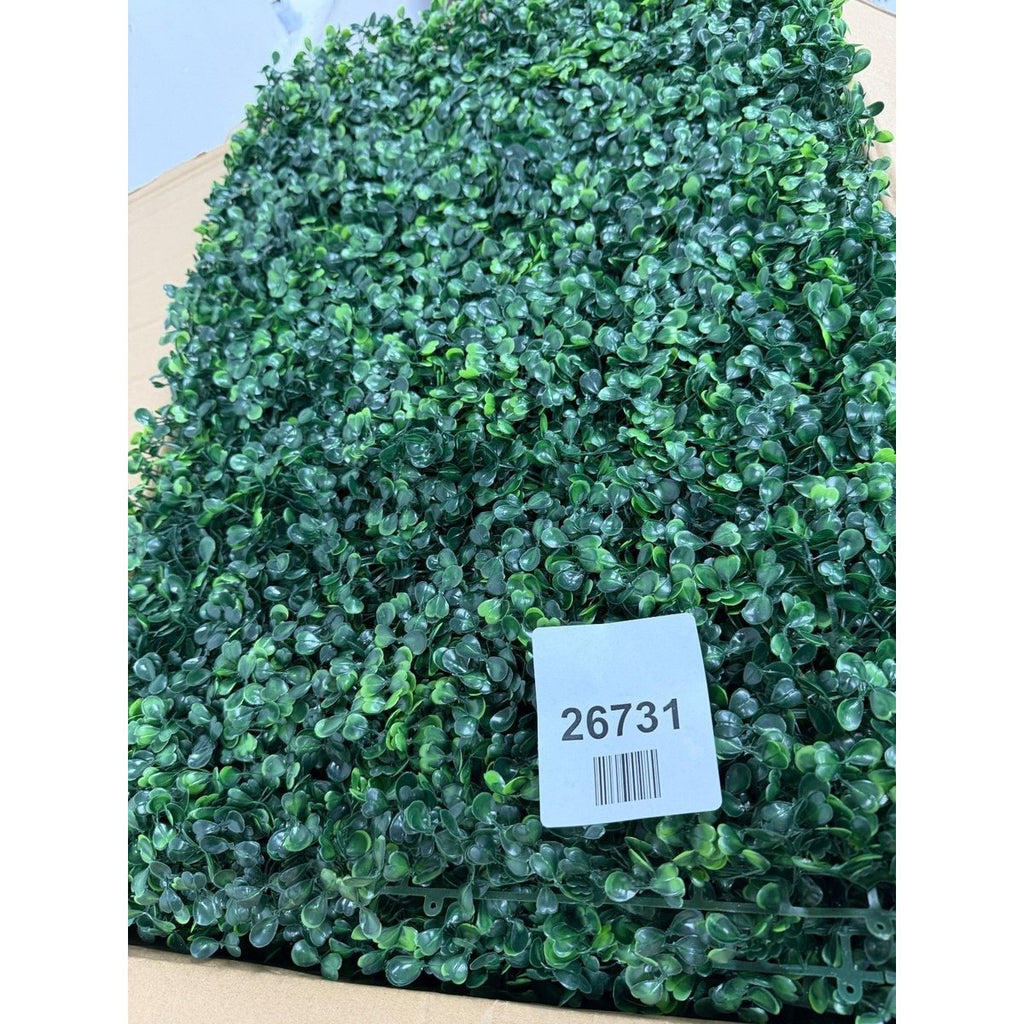 True Products Artificial Green Living Wall Hedge Ivy Panel - Green — New (other)