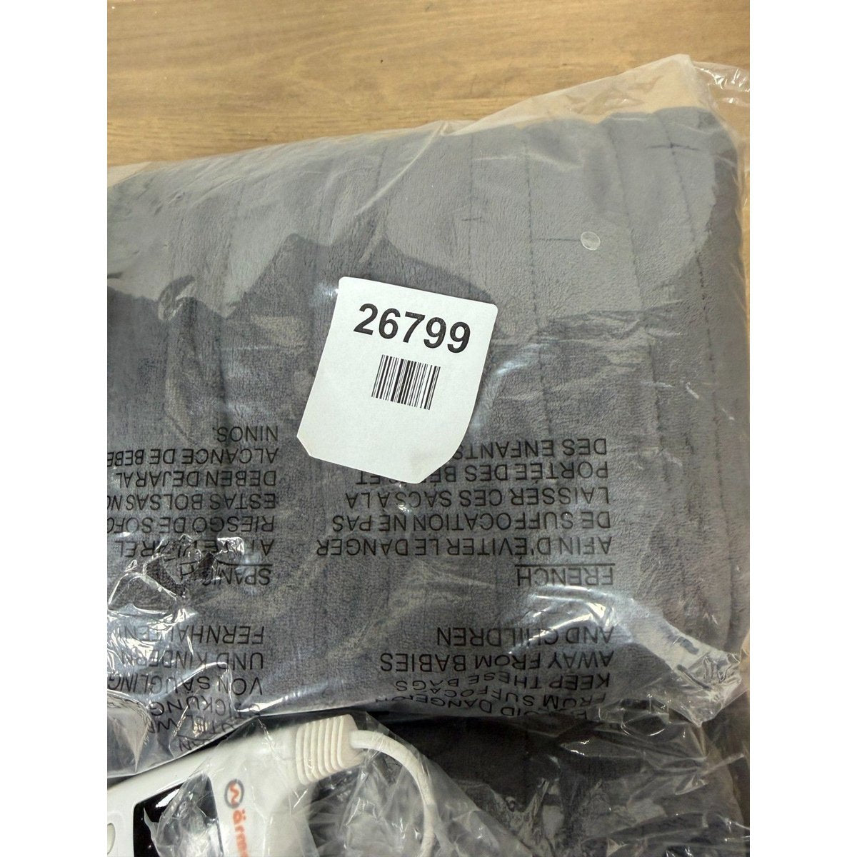 Bauer Luxury Soft Heated Blanket 120 x 160cm
