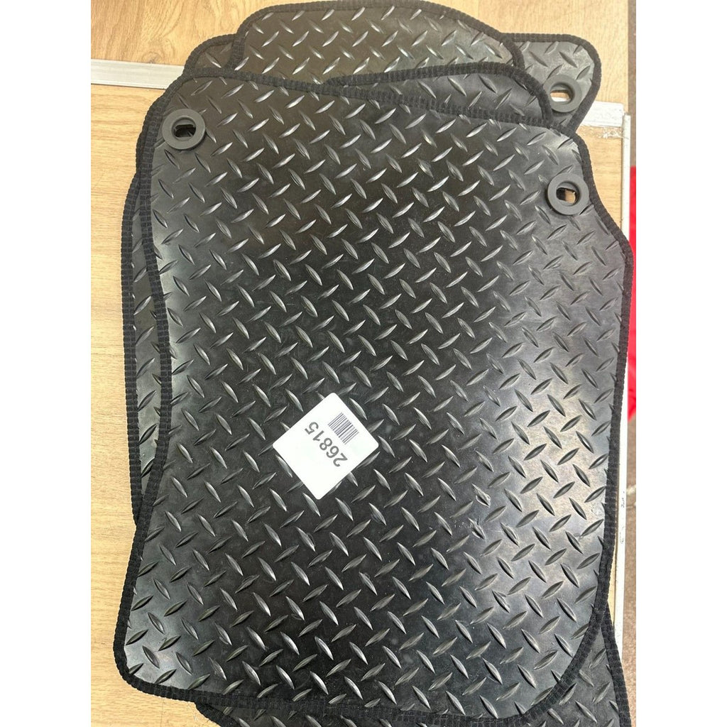 Car Mats Rubber Black Universal Fit Non Slip Waterproof FLOOR mats