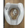 Homecraft Savanah Toilet Seat with Flap - White, 10cm