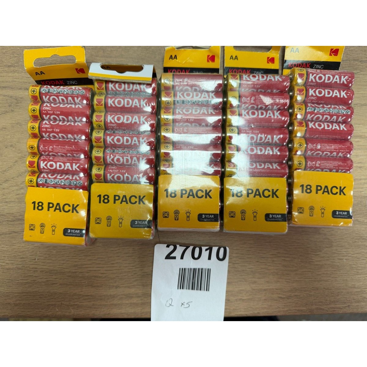 Kodak AA Alkaline Battery 18pack