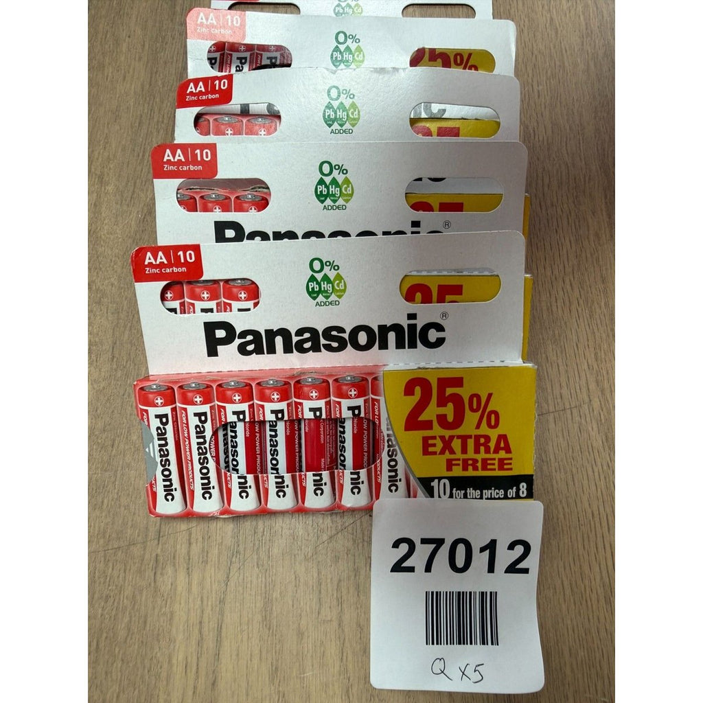 Panasonic Zinc Carbon AA Batteries