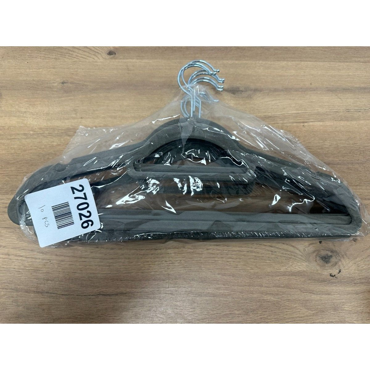 Velvet Suit Hanger, Black - Pack of 10