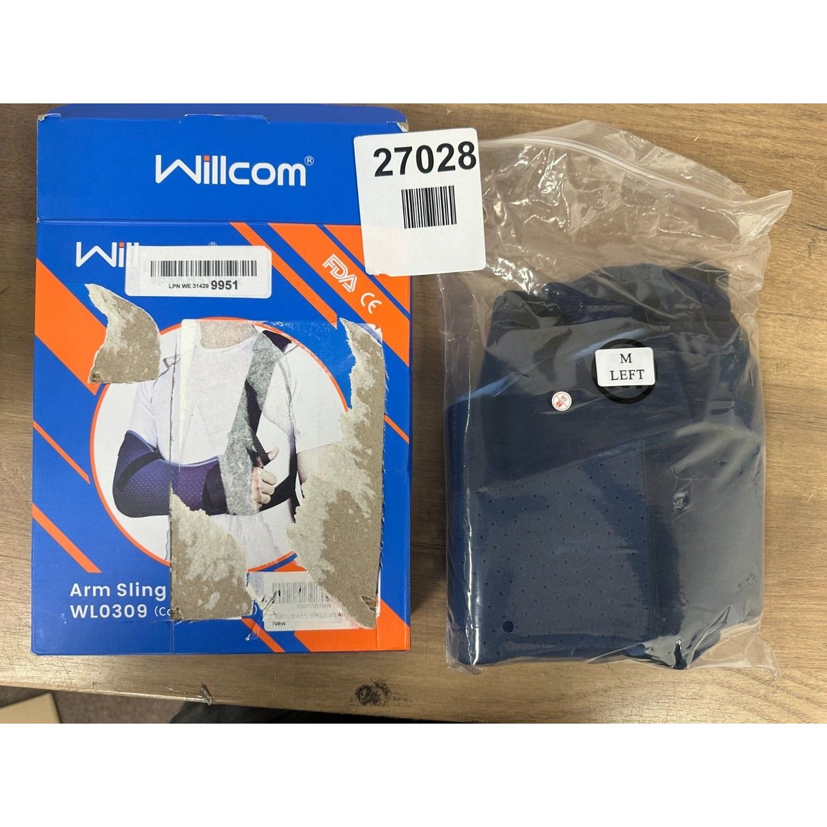 WILLCOM Unisex Arm Sling wl0309 Size Large(comfort Version)
