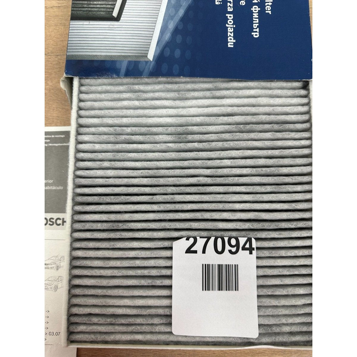 Bosch R2598 Cabin Filter activated-carbon