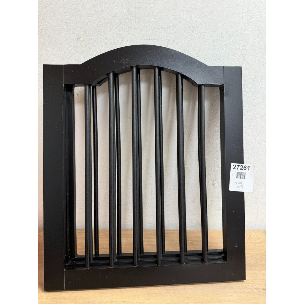 PawHut Freestanding 3-Pannel Pet Safety Barrier - Black (D06-048V01BK)