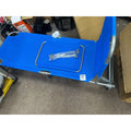 VOUNOT Textilene Folding Sun Loungers Set of 2 with Backrest & Sunshade