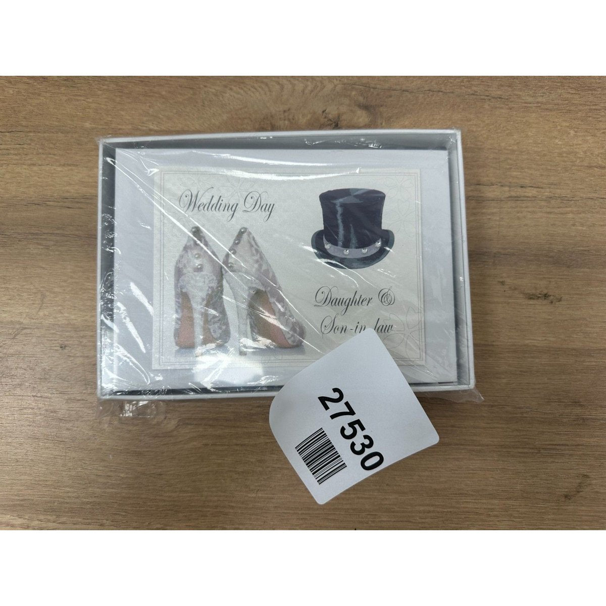 WHITE COTTON CARDS To a Special Granddaughter & her Husband Happy Day to you bot