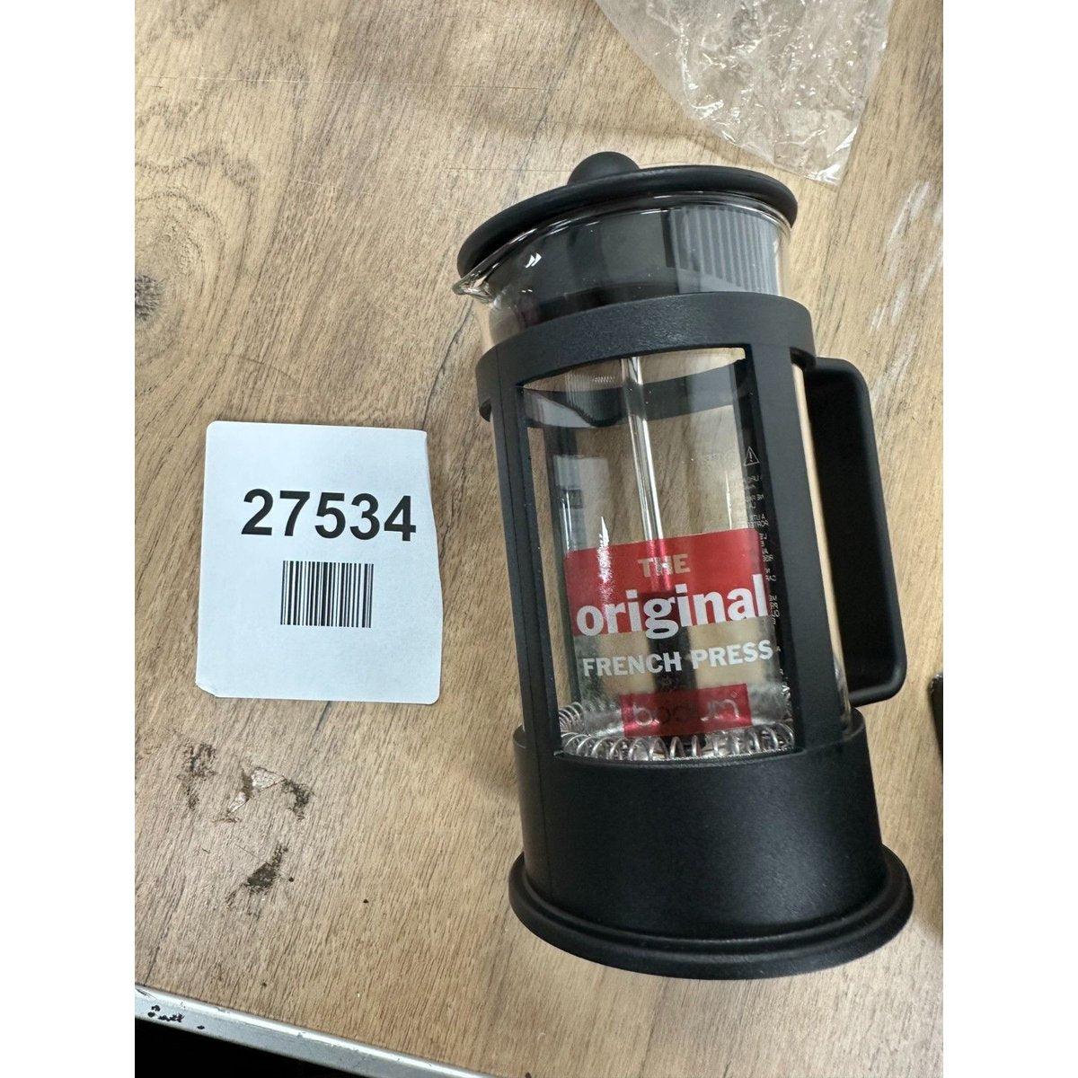 BODUM Chambord Cafetiere 3 Cup French Press Coffee Maker, Copper, 0.35 l, 12 oz