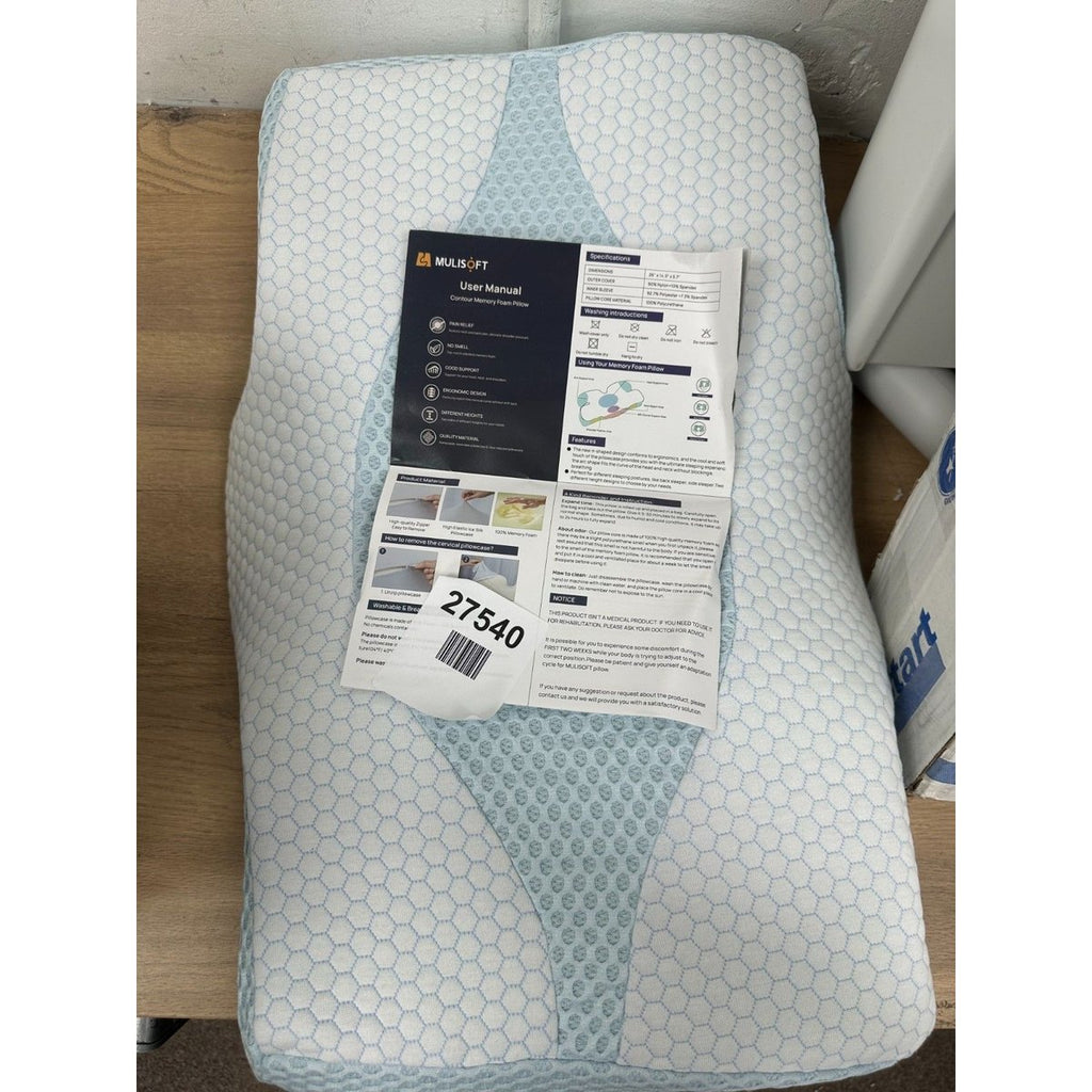 Mulisoft Neck Support Pillow for Sleeping Memory Foam Pillow