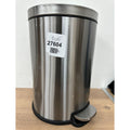 Amazon Basics Round Cylindrical Soft-Close Small Trash Can With Foot Peda