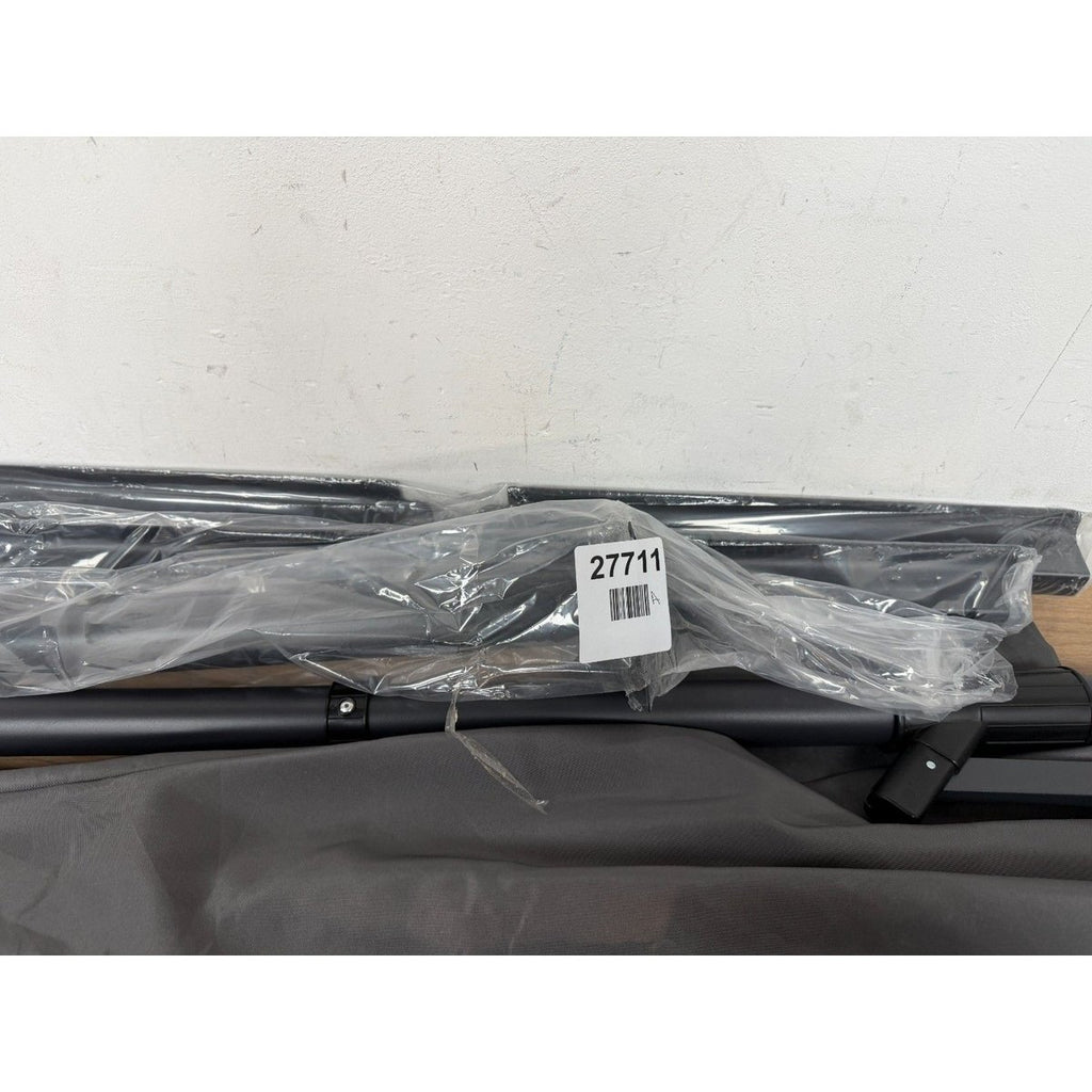 VOUNOT 3M Grey Cantilever Garden Parasol Banana Patio Umbrella — New (other)