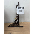 Rustic Cast Iron Metal Scrolls Plant Hanger Bracket Hook