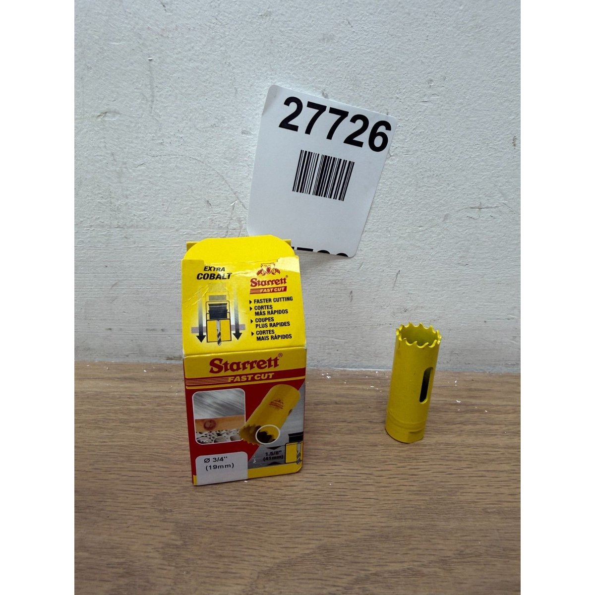 Starrett 19mm Fast Cut Hole saw