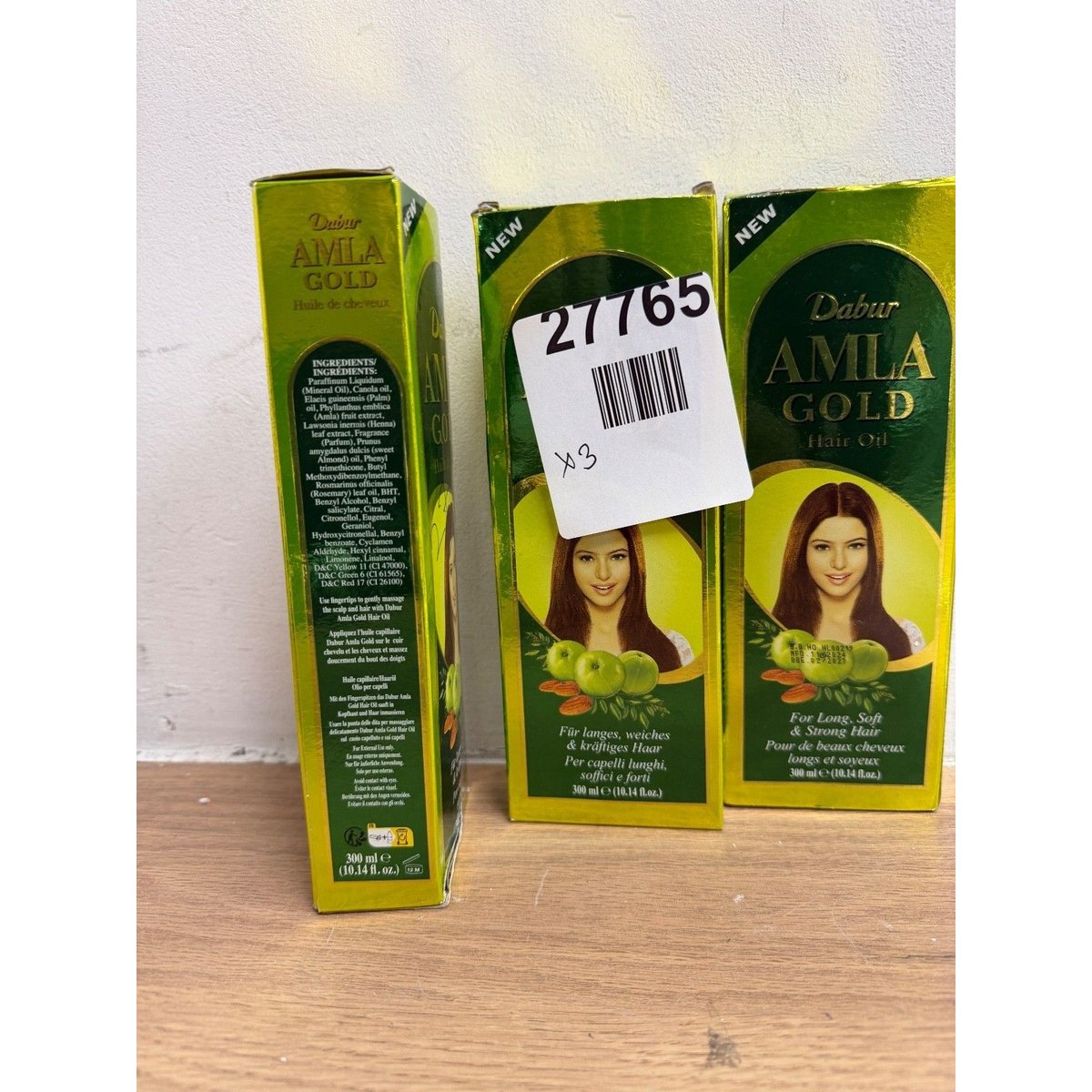 Dabur Amla Gold Hair Oil - 300ml | For Naturally Beautiful, Long, Soft & Strong