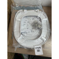 Premier Safira D Shaped Soft-Close Toilet Seat and Cover - White (NTS002 )
