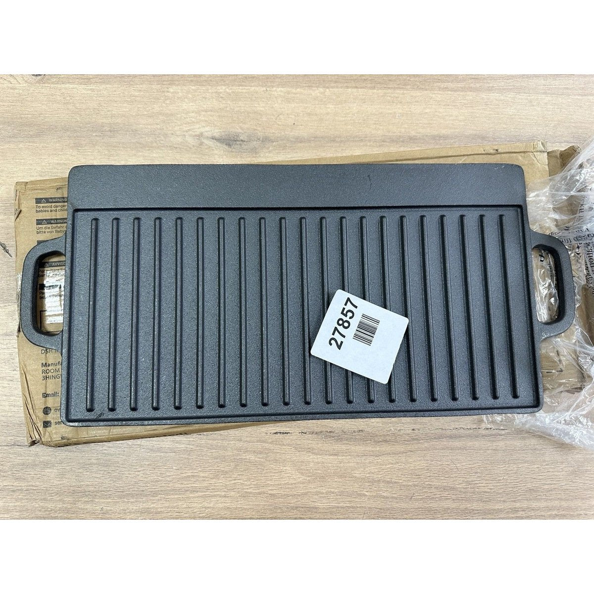 REVERSIBLE CAST IRON