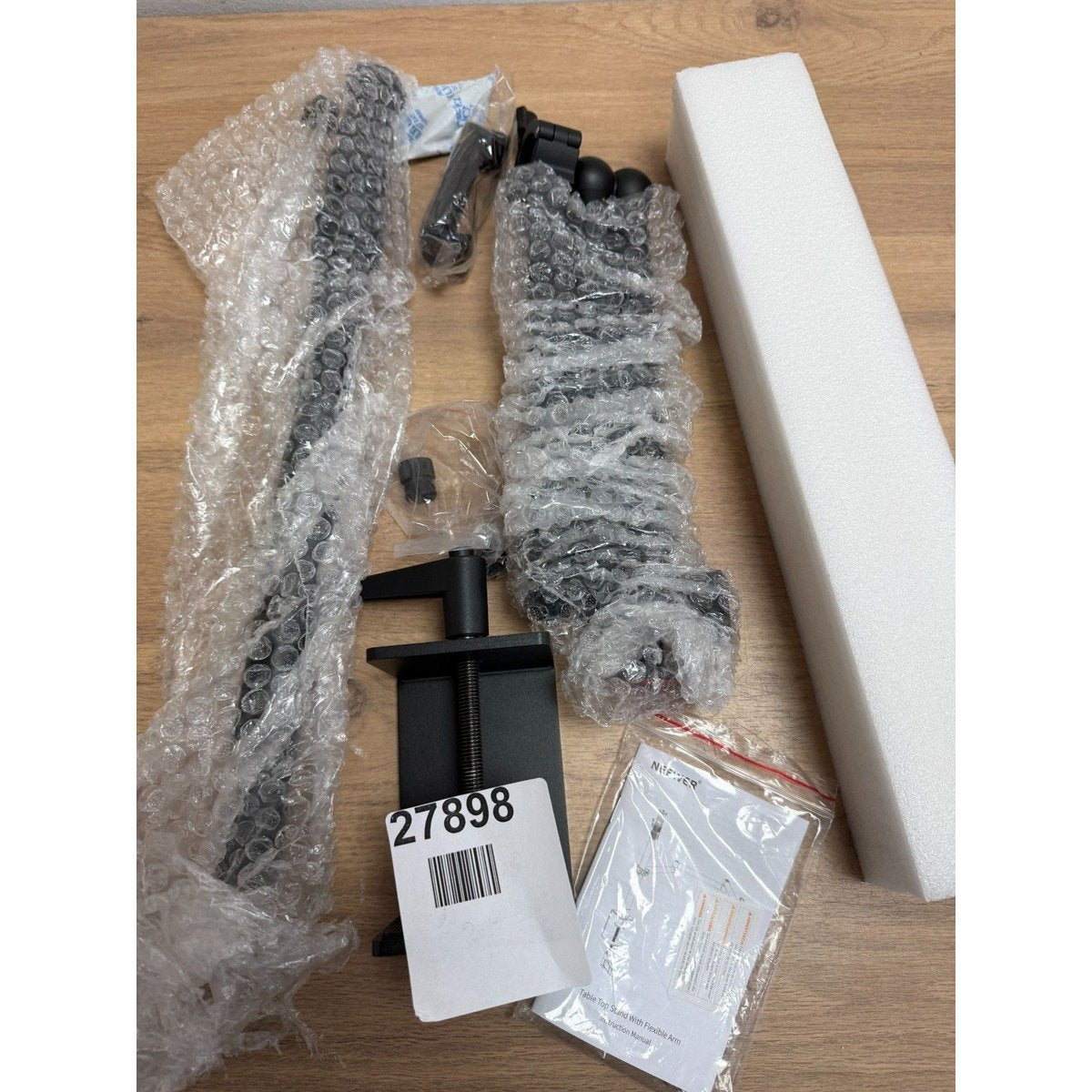 NEEWER Table top Camera Mount Adjustable Light Stand Flexible Arm