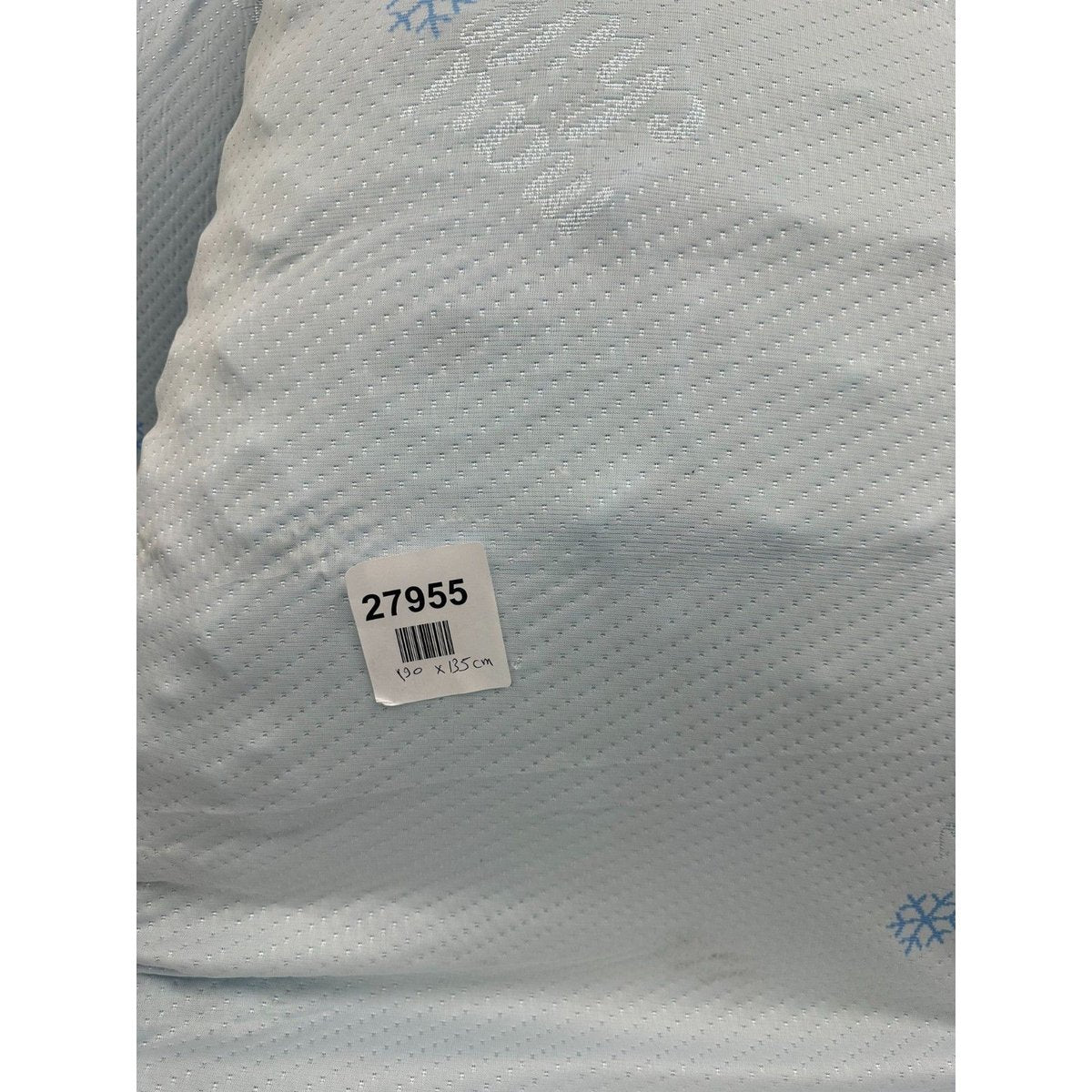 CloudComfort Mattress Topper with Summer and Winter Side, 7 Zones, 7 cm Height,
