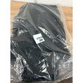 Black rolled edge silver stitch mats jaguar S type 2002 On