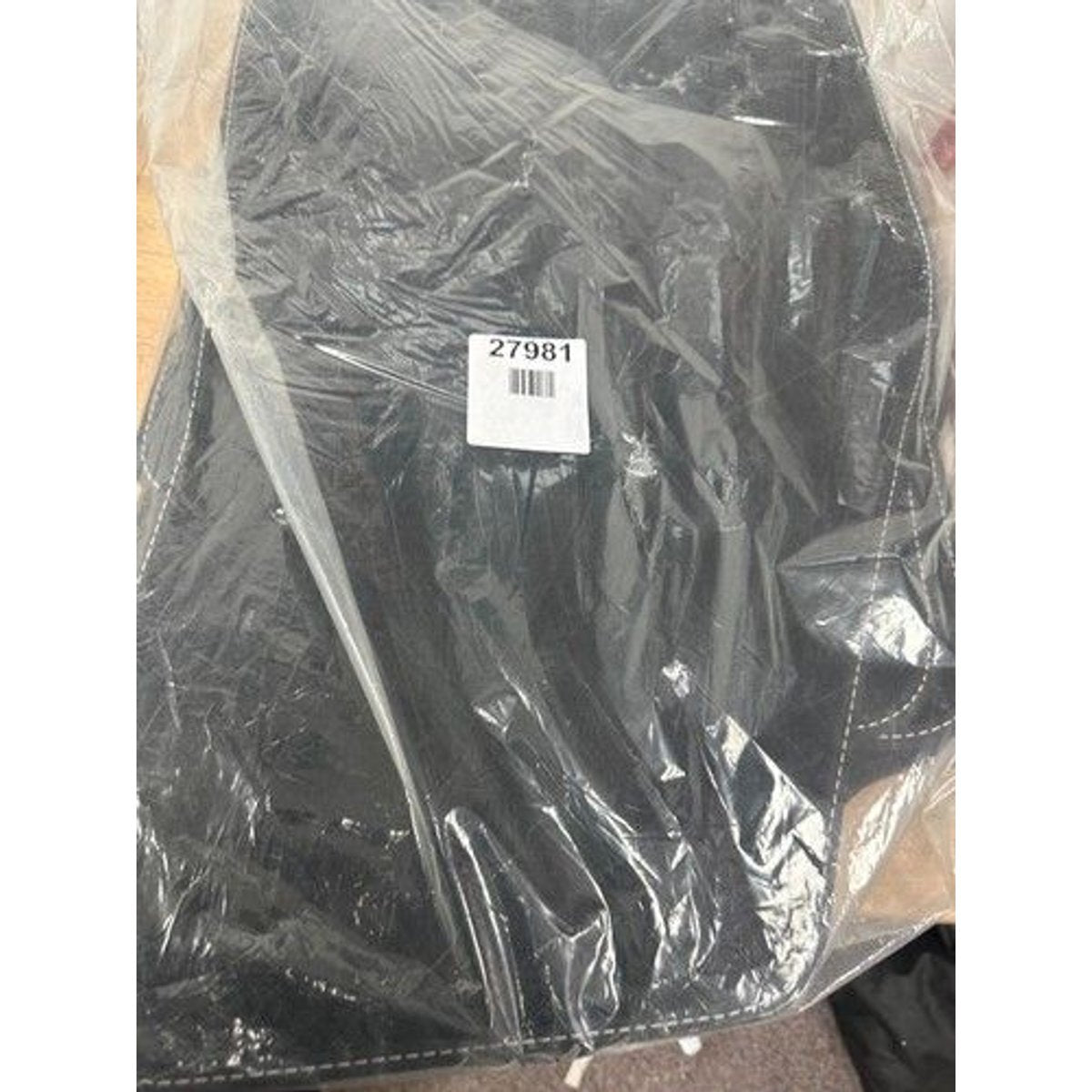 Black rolled edge silver stitch mats Volvo C70 manual 2006-2013