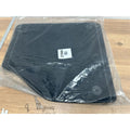 Black rolled edge silver stitch mats ferrari 488