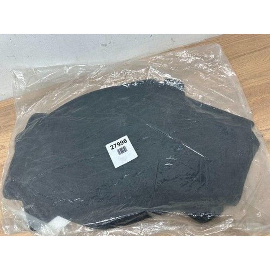 Black rolled edge silver stitch mats daihatsu extol 2003-2006