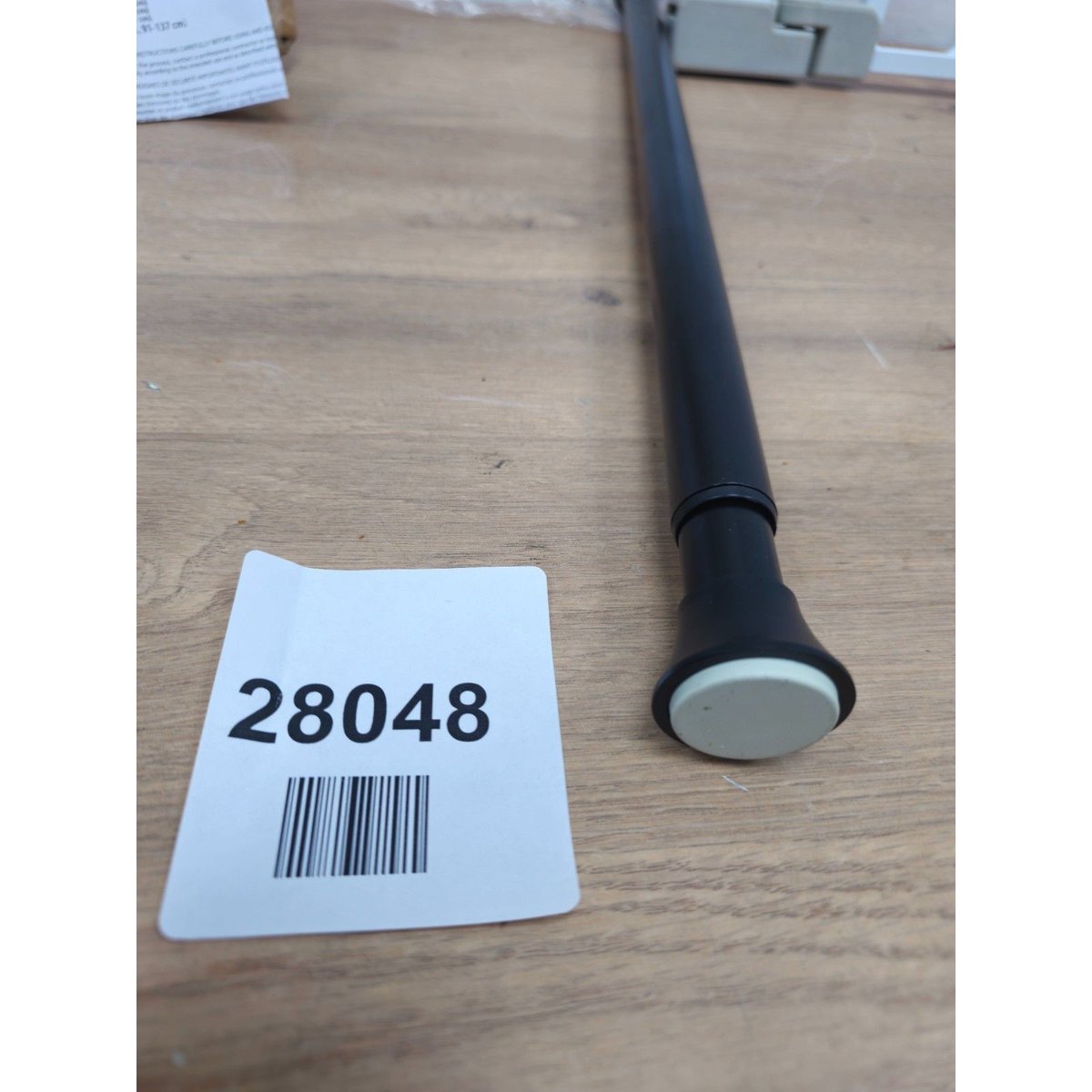 Shower curtain tension rod 24-36 inch