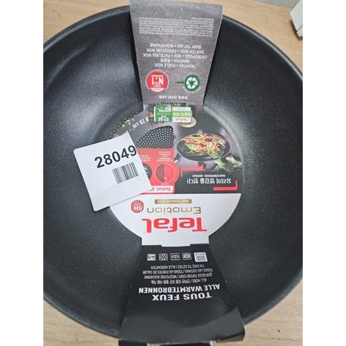 Tefal Emotion Stainless Steel 28cm Induction Frypan