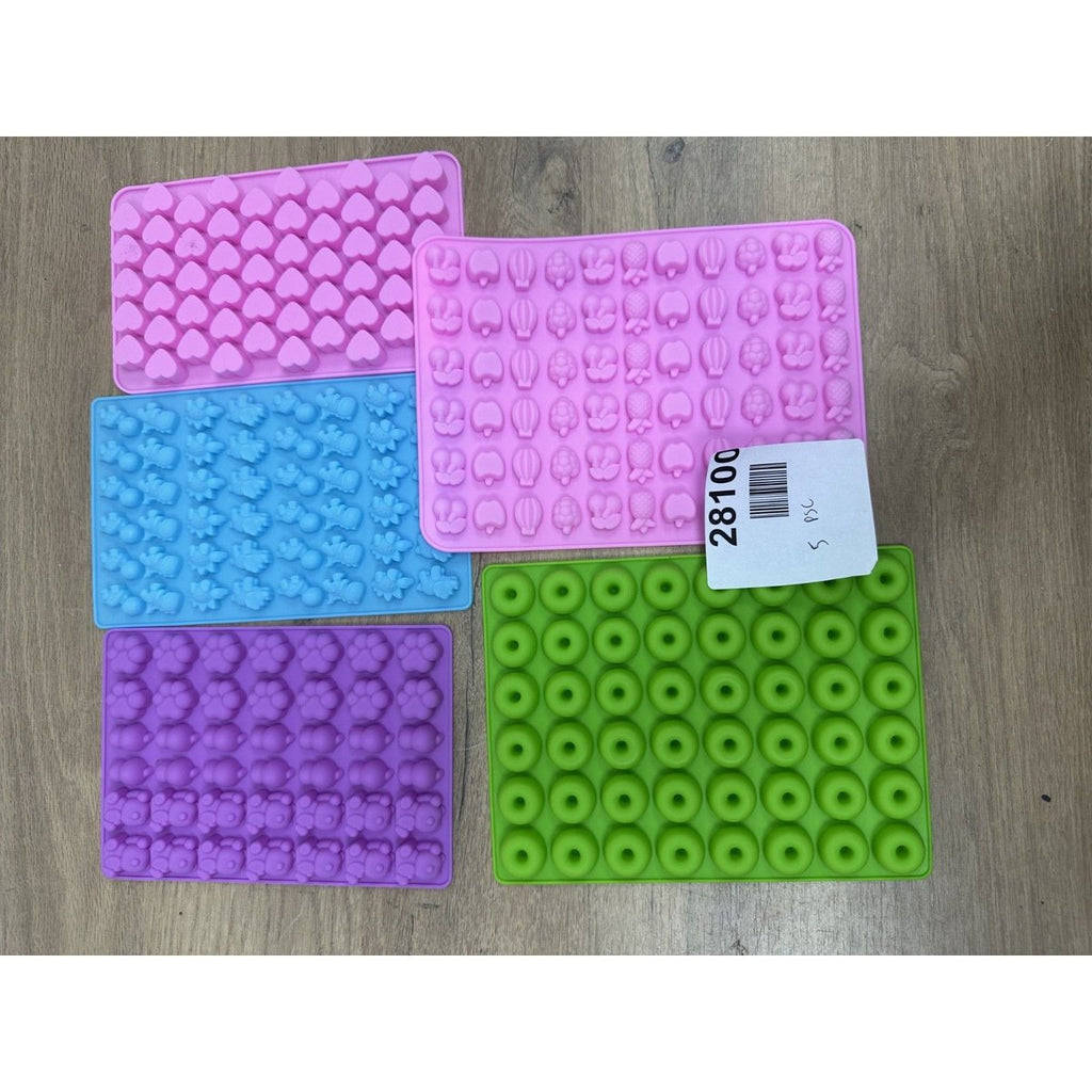 5 Pcs Mini Gummy Candy Molds — New (other)