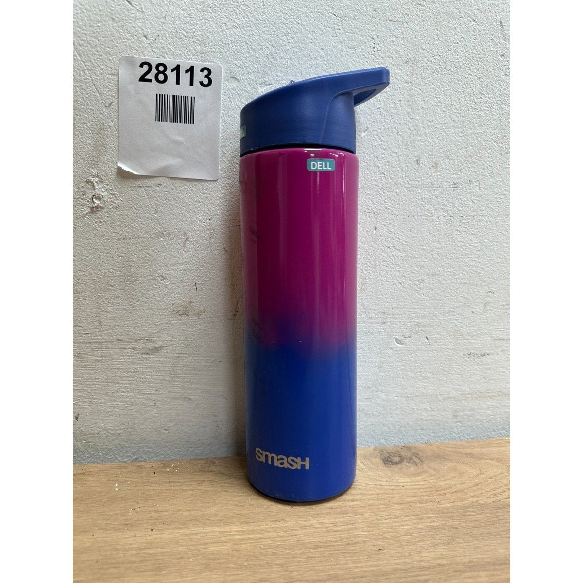Smash 750ml-Blue Magenta Stainless Steel Water Bottle, 750 milliliters