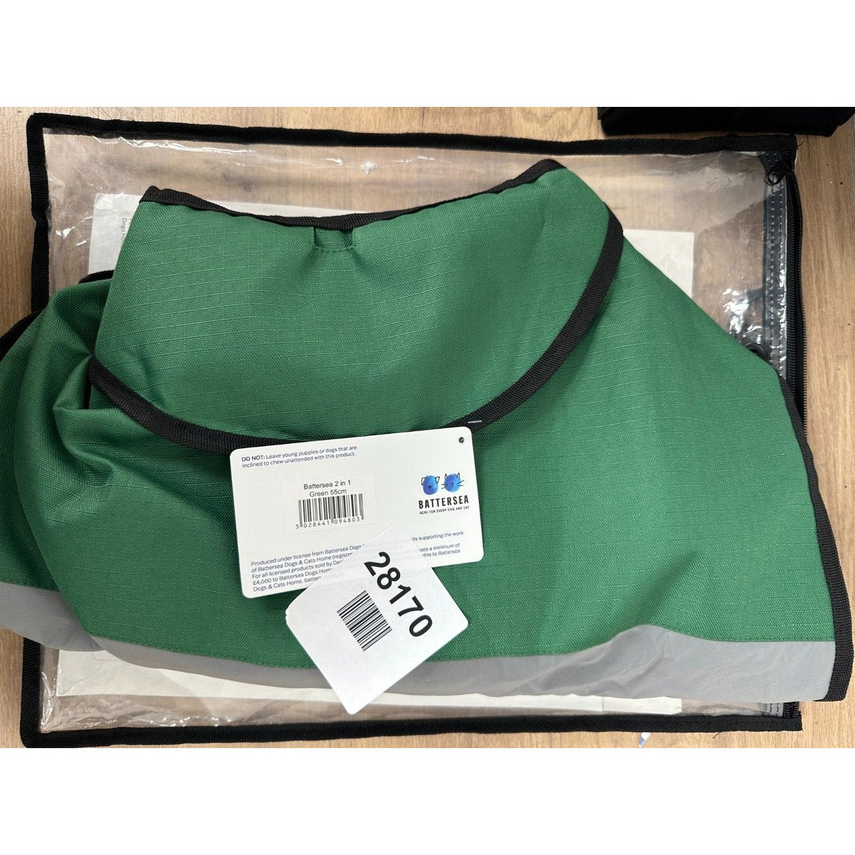 Danish Design Battersea Dogs Home Green 2 in 1 Summer and Winter Removable