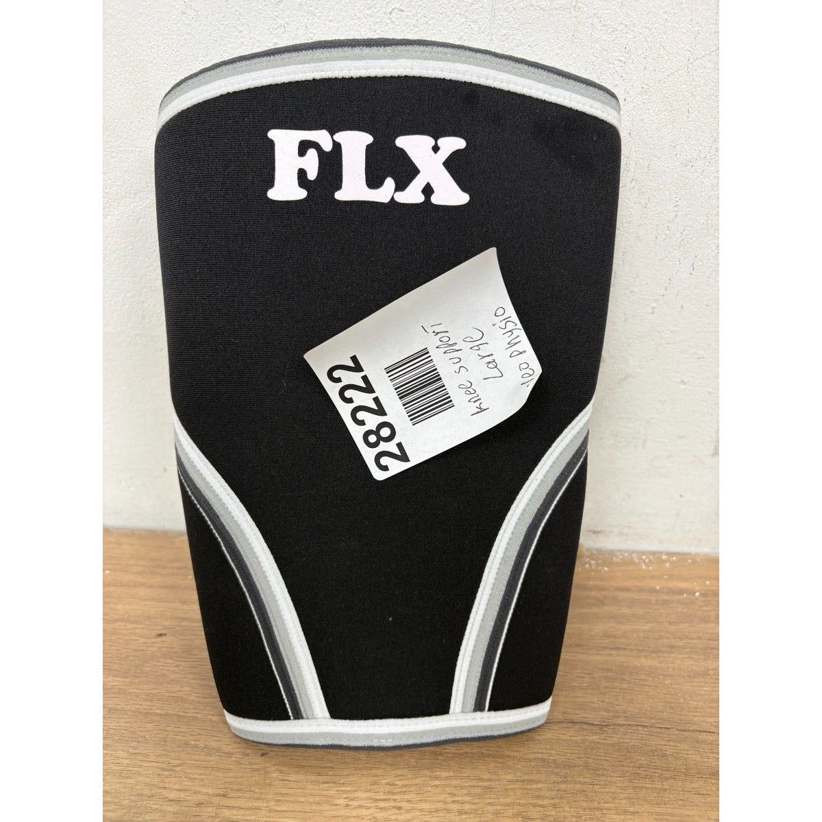FLX 7mm Neoprene Compression Knee Sleeves Wraps. Great for Powerlifting, Squats,