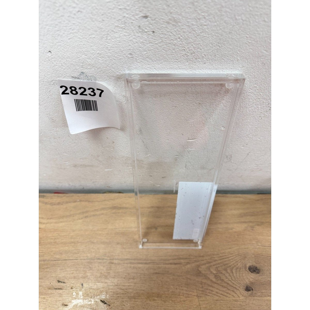 RUSSELL+HAZEL Acrylic Bloc Narrow Accessory Tray, Clear