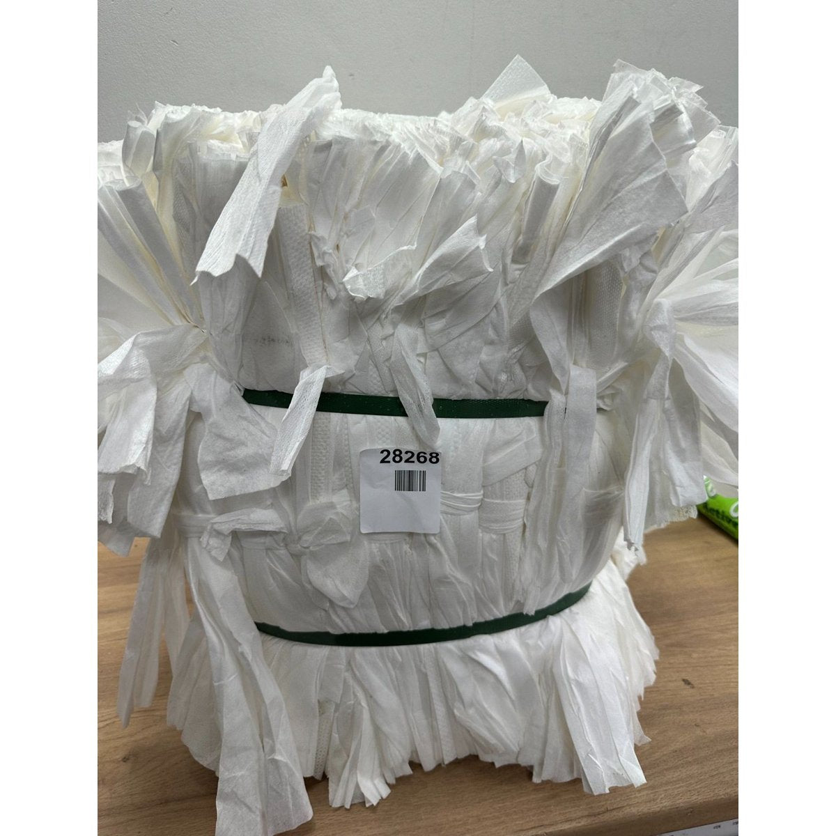 Cut Recycled White Sheeting Rags Wiping Rag Textile Waste Wipers