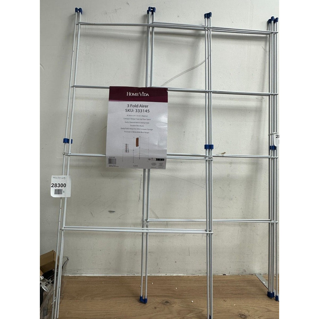 home vida 3 fold airer 50cm x 110 cm