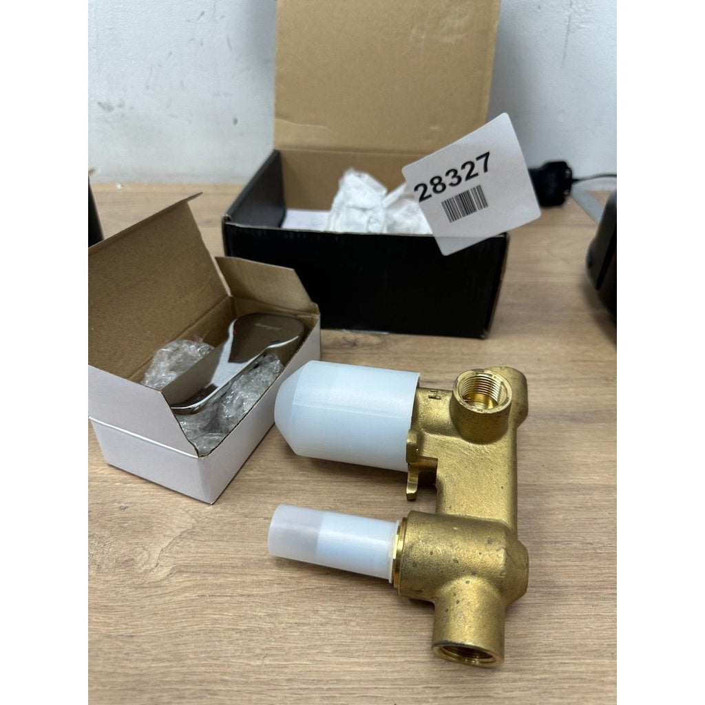 Ibergrif M21702A - Concealed Mixer Tap Chrome Silver