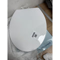 CUQOO Soft Close Toilet Seat Premium White Toilet Seat