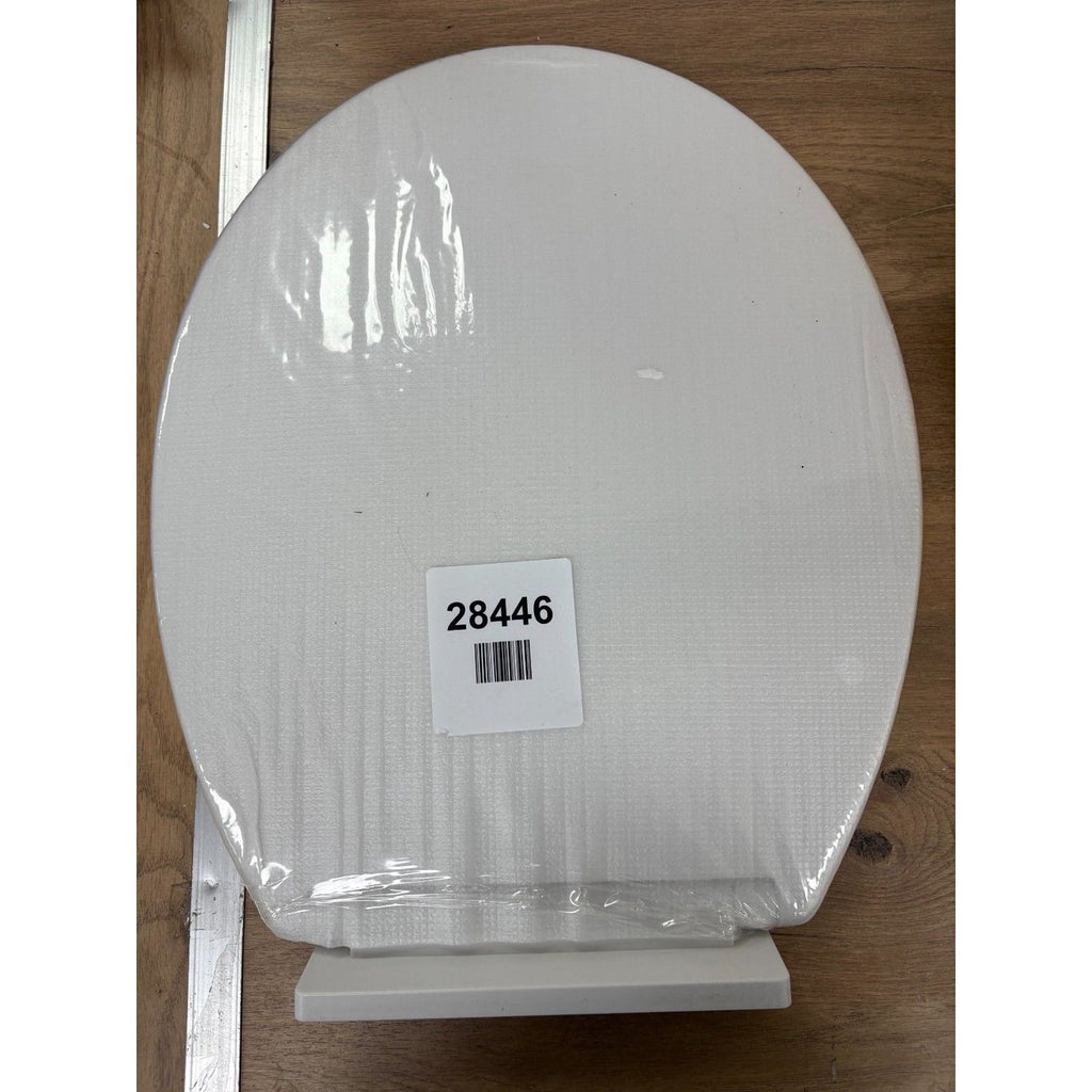 Ram® White Soft Close Toilet Seat with Quick Release