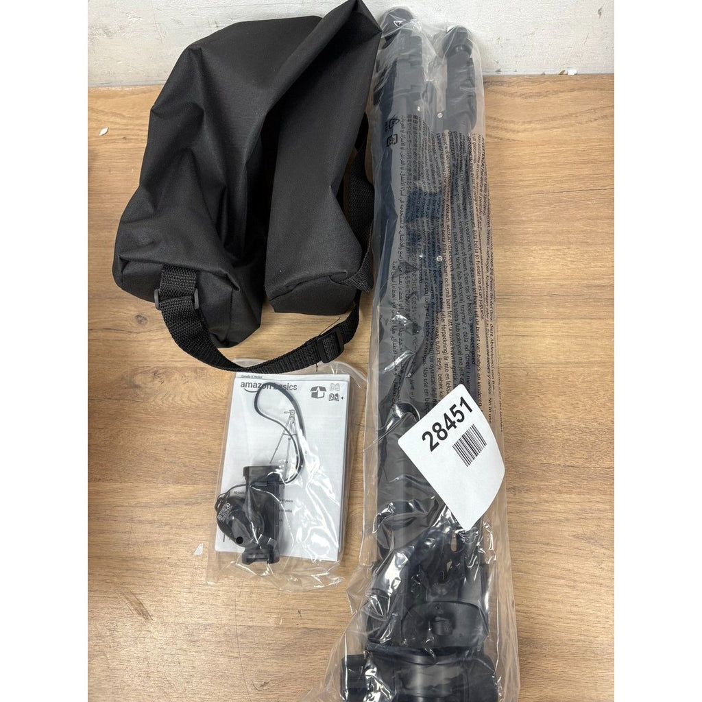 Amazon Basics 360 inch Phone and Camera Tripod with Bag