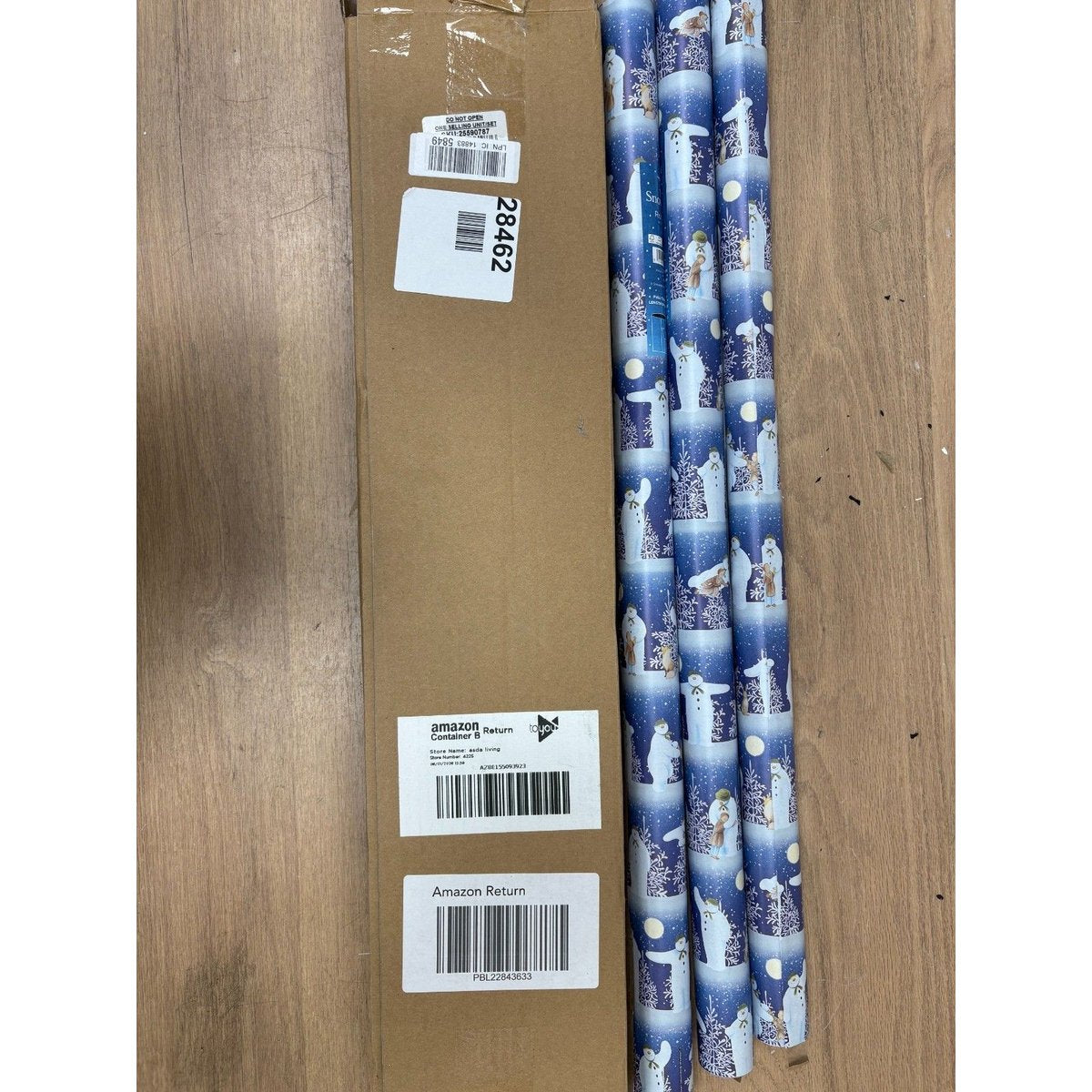 Wrapping Paper, Pack of 3, The Snowman