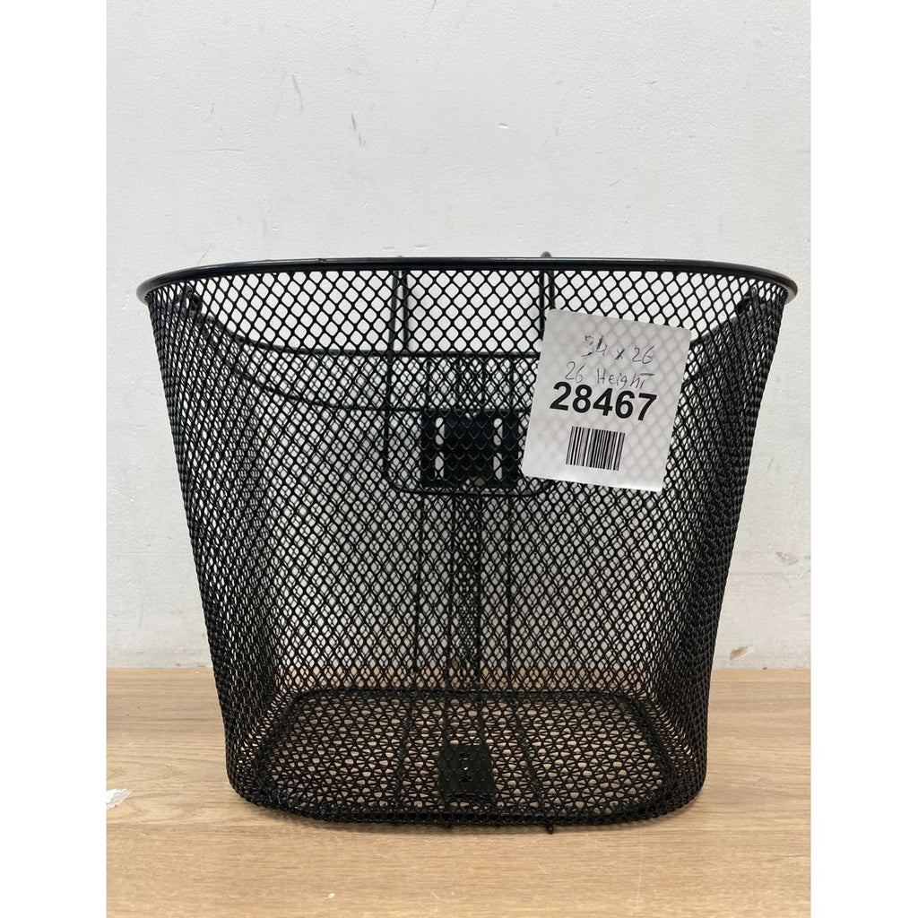 Bicycle Dunlop Bike Handlebar Carry Basket Shopping Metal hook Black Storage