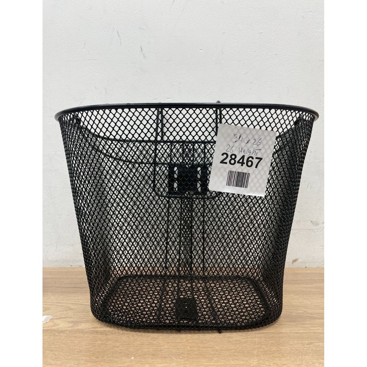 Bicycle Dunlop Bike Handlebar Carry Basket Shopping Metal hook Black Storage